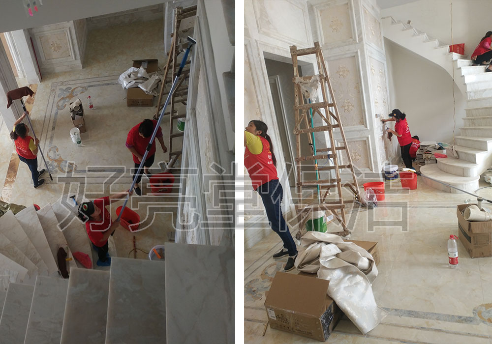 別墅深度清潔-中海譽城